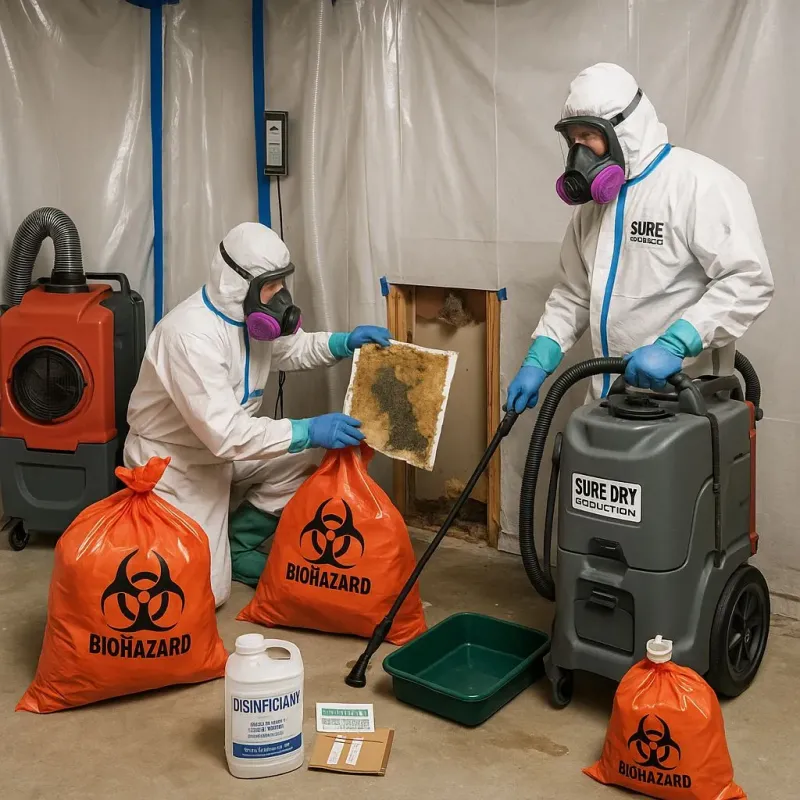 Contaminated Water Handling Protocols process in Montoursville, PA