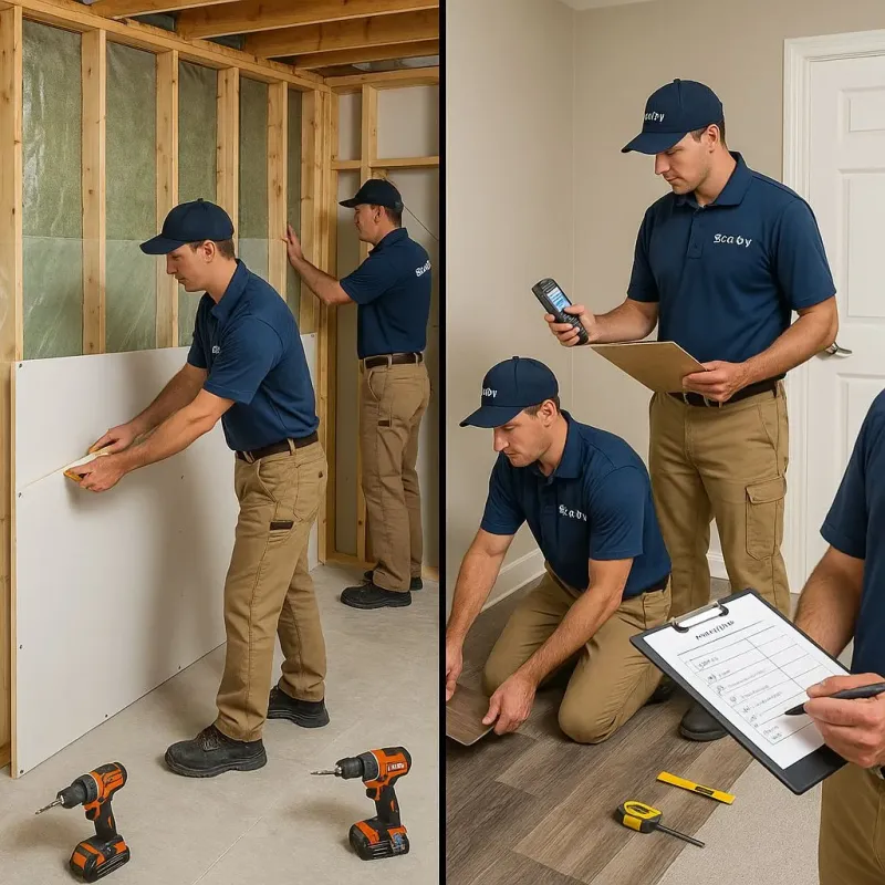 Repairs and Reconstruction process in Montoursville, PA