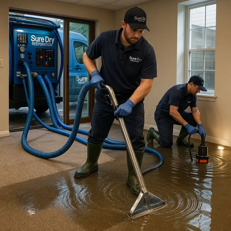 Water Extraction and Removal process in Montoursville, PA